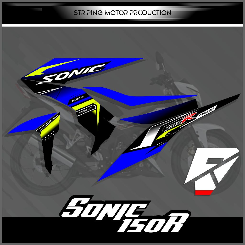 STRIPING STIKER HONDA SONIC 150R STIKER VARIASI SONIC/STRIPING SONIC 150R TERBARU