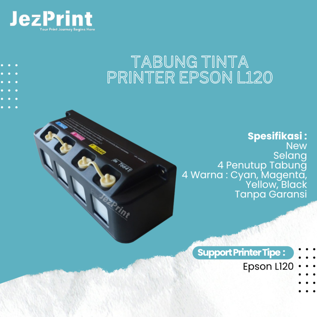 Tabung Tinta Epson L120 Printer L120 New Original