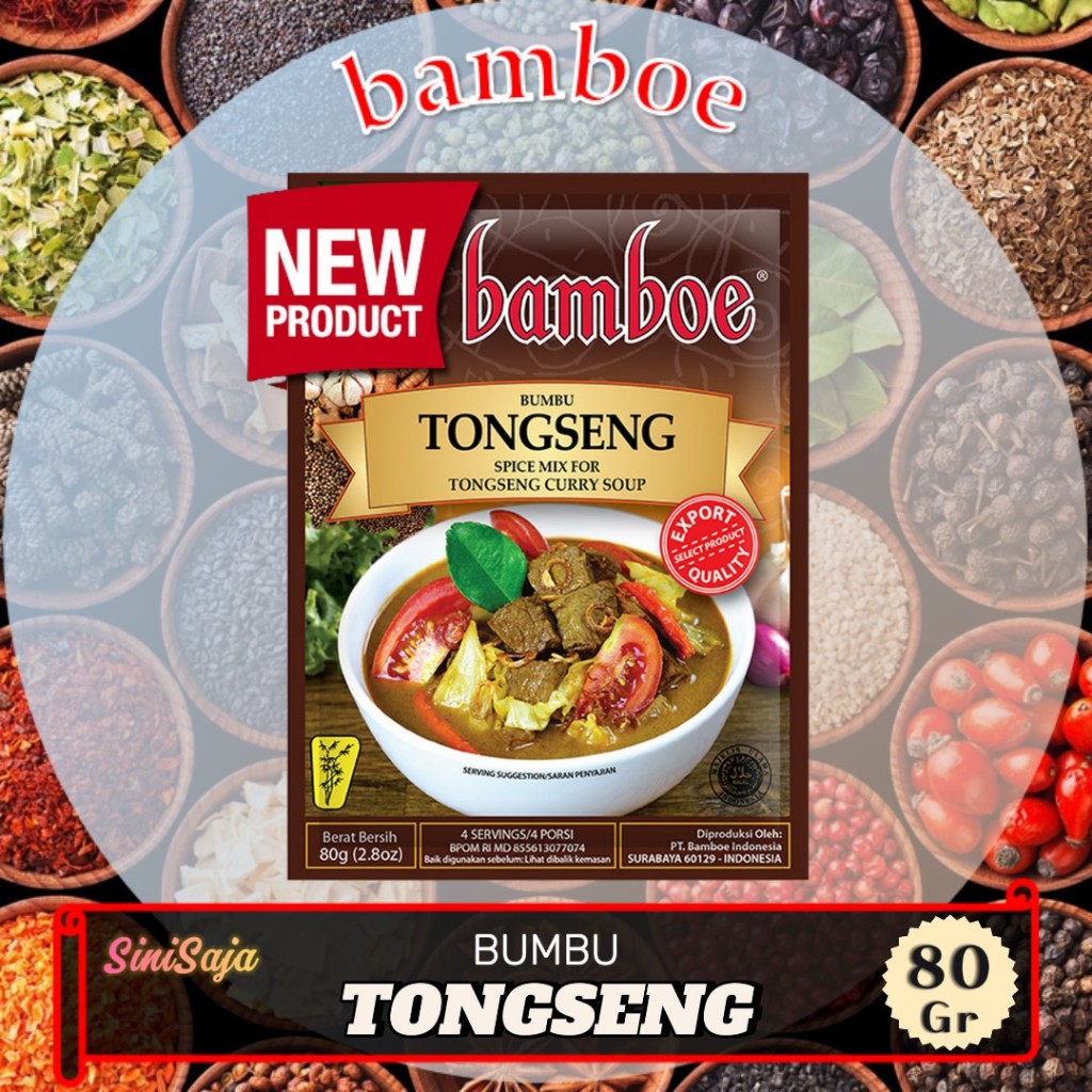 

Tongseng - Bamboe - Bumbu masak instant