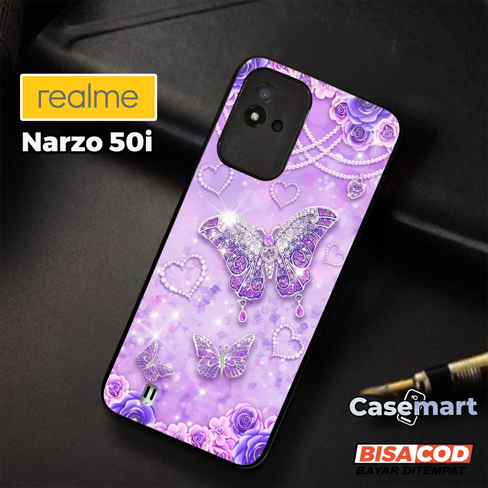 Case REALME NARZO 50i Casing REALME NARZO 50i Casemart [BTFY] Case Glossy Case Aesthetic Custom Case