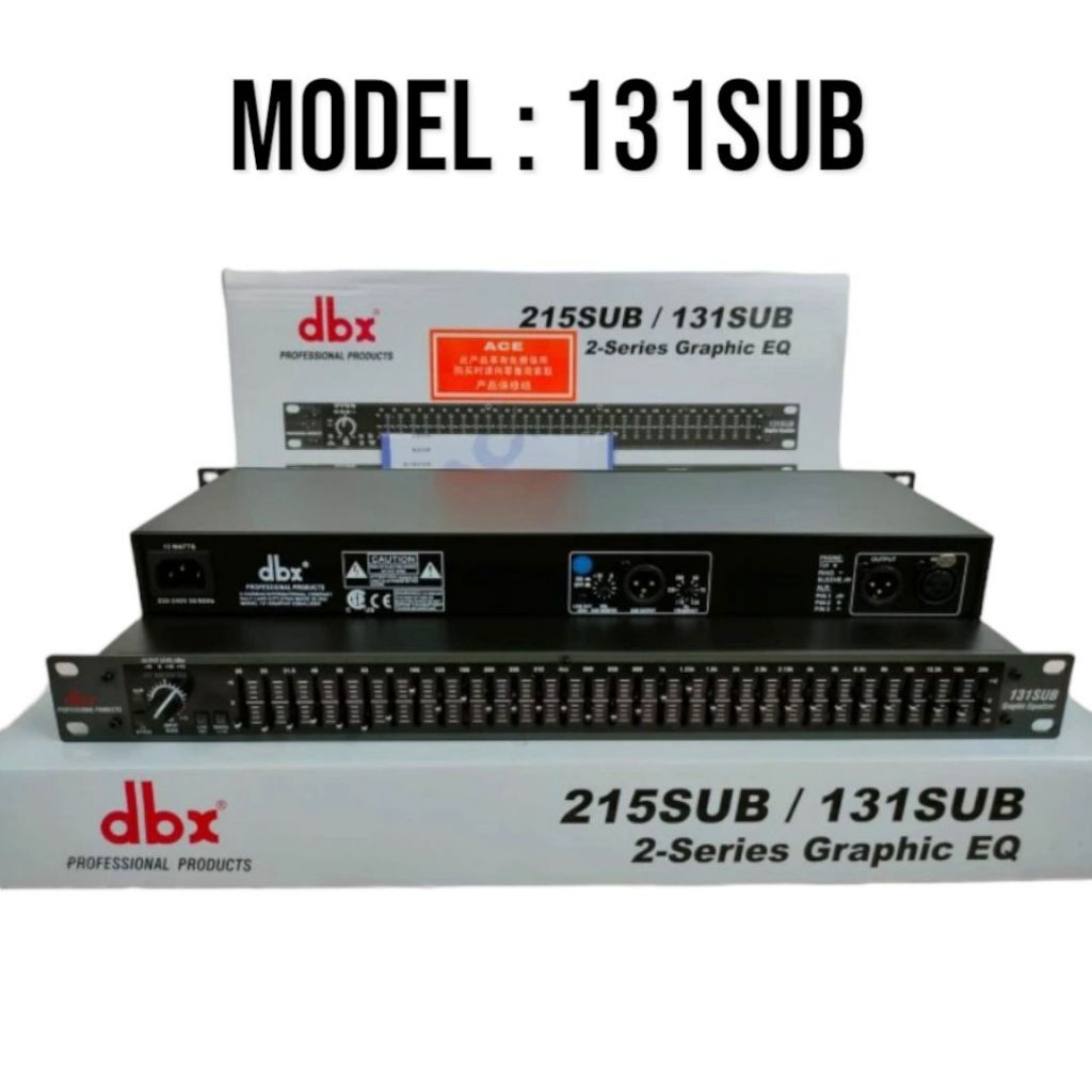 Equalizer DBX 131 Sub / 131Sub