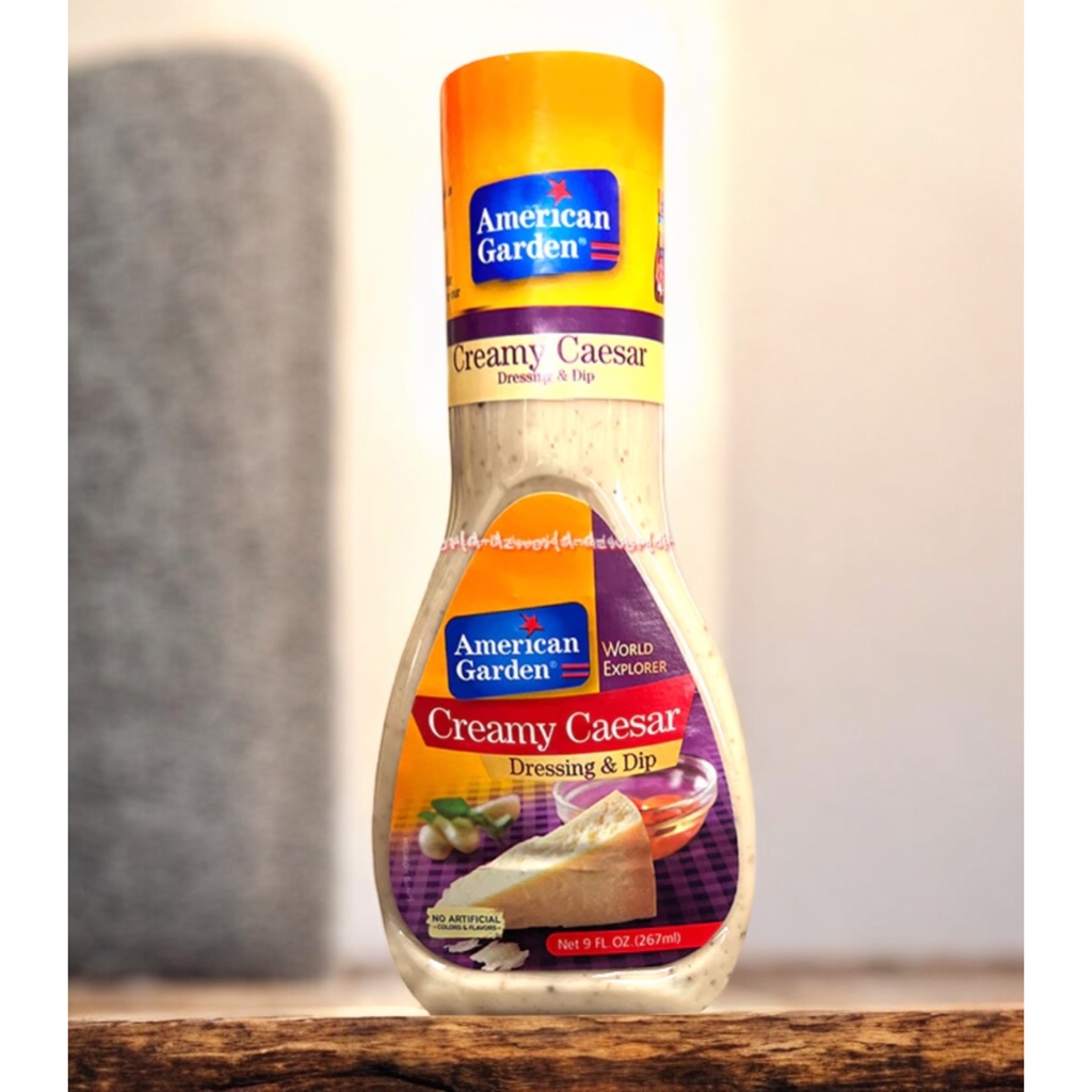 

American Garden 267ml Creamy Caesar Dressing & Dip Krimy Saos Mayonais Saus Salad Mayones