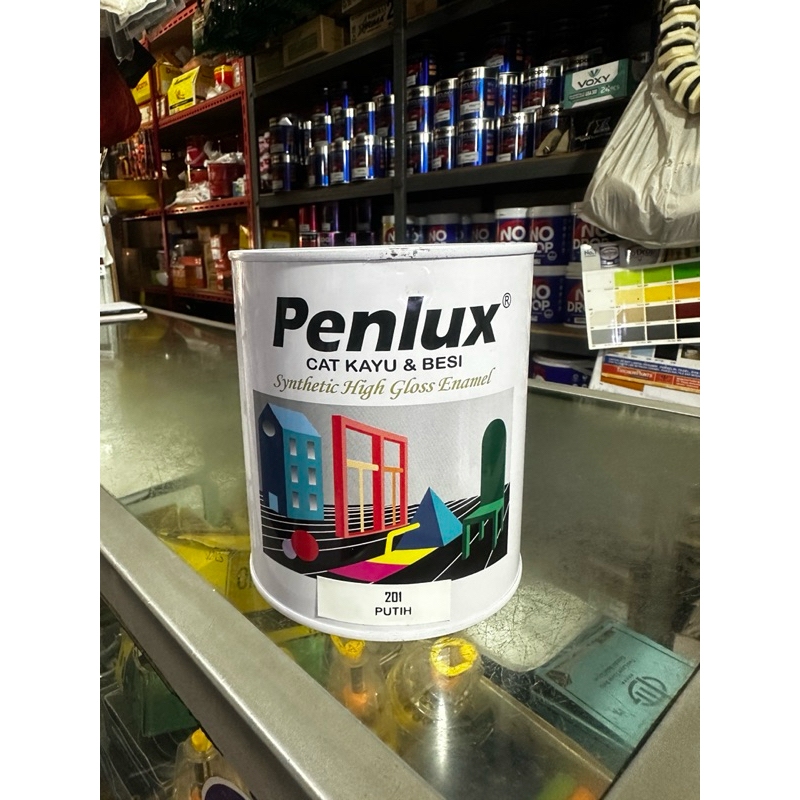Penlux Cat Besi dan Kayu