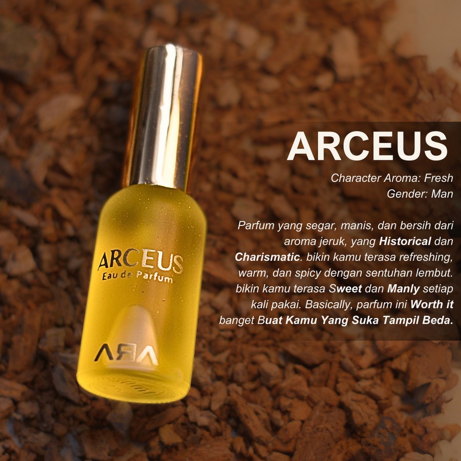 Parfum badan wangi 30ml By Ara - Arceus / Viscount parfum tahan lama