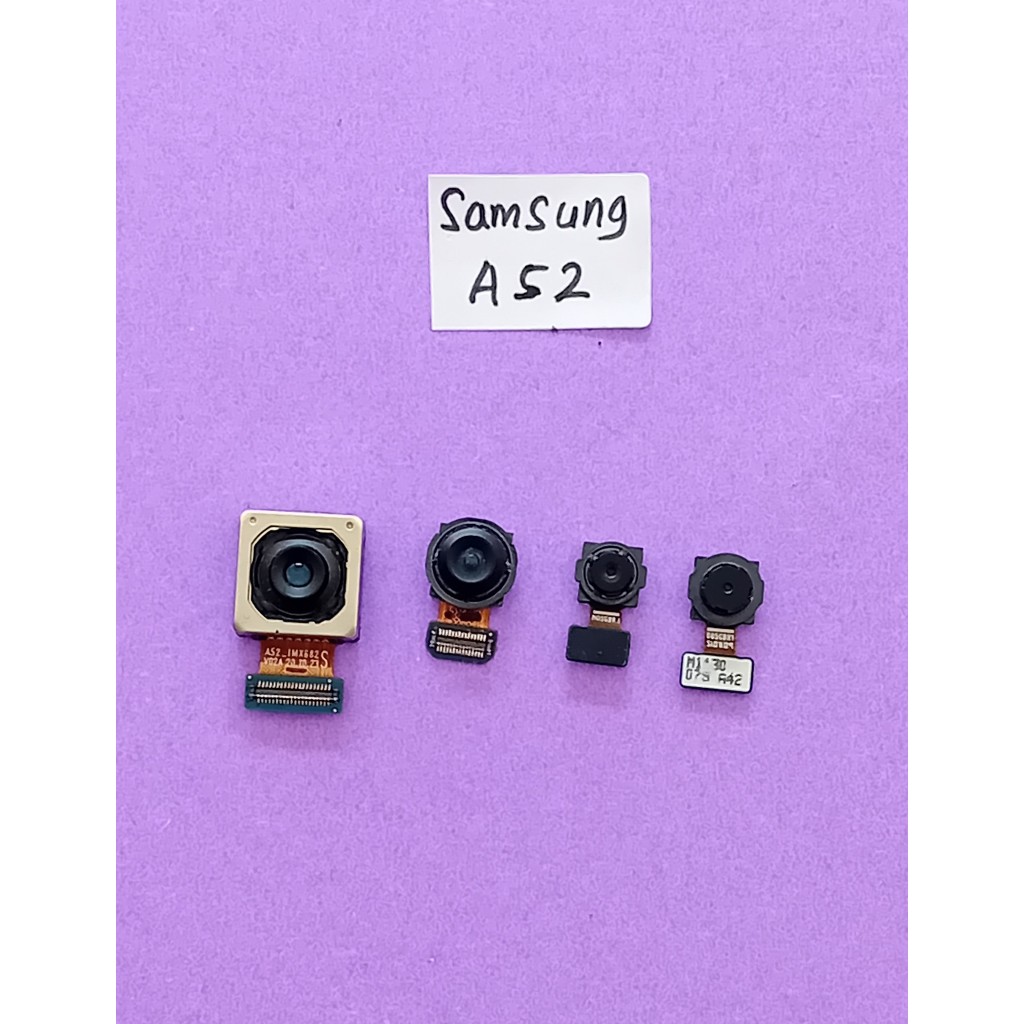 KAMERA BELAKANG SAMSUNG A52 SATU SET NORMAL