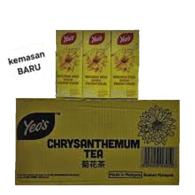 

Yeo's Minuman Asia Krisantemum Kotak 250ml 1 Dus / Karton isi 24 Pcs Yeos Bunga Chrysanthemum