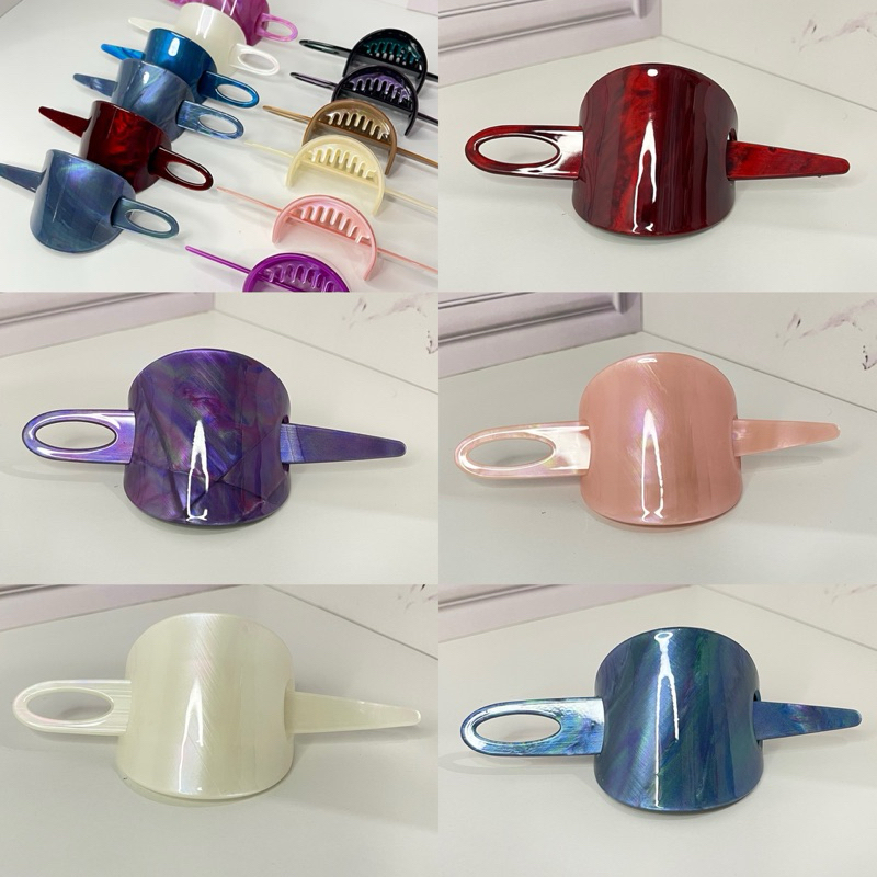 Tusuk Konde Denmark / Tusuk Rambut Sanggul / Tusuk Rambut / Clip Rambut Sanggul Keong Akrilik 1 Pcs