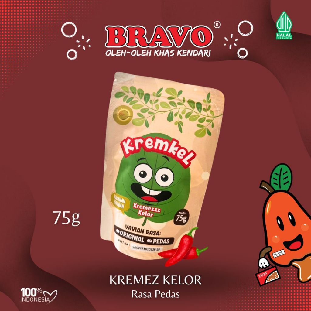 

KREMEZ KELOR RASA PEDAS 75g