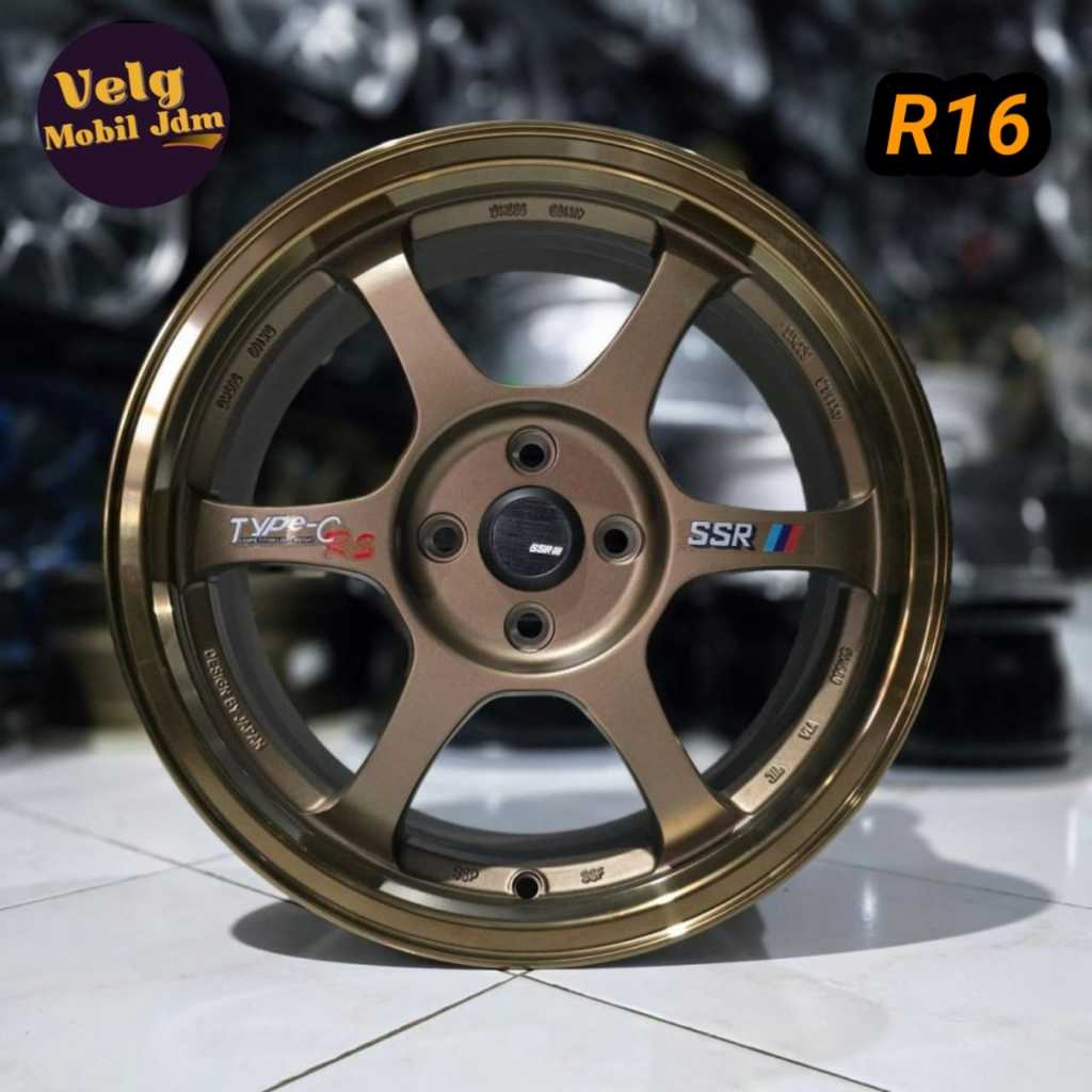 velg racing r16 SSR TYPE C RING 16 raize rocky jazz yaris City Freed