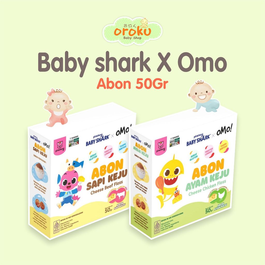 

PINKFONG X BABY SHARK OMO ABON 50GR