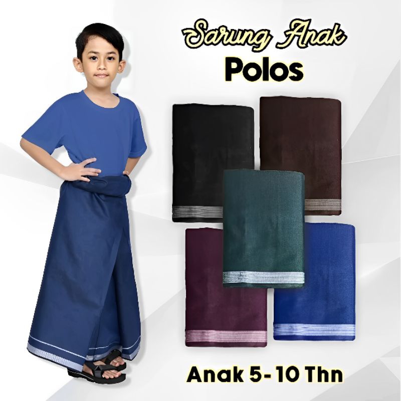Sarung Sholat anak usia 5 - 10 Tahun | Sarung shalat anak laki-laki