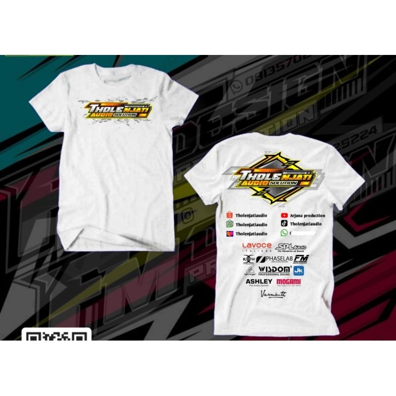 T-Shirt Kaos Thole Njati Audio