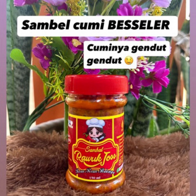 

SAMBEL CUMI MERAH ONLY 150g SAMBEL CUMI ASLI ENAK MANTAP BESSELER