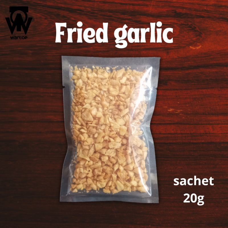 

fried garlic/bawang putih goreng cincang sachet