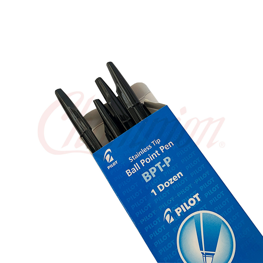 

Pilot Ball point pen BPT-P 0.7mm Hitam Pulpen isi 12/Pack