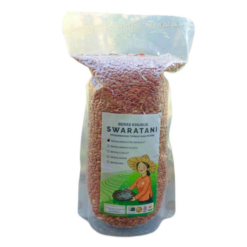 

Swaratani - Beras merah (Pecah kulit)1kg organik
