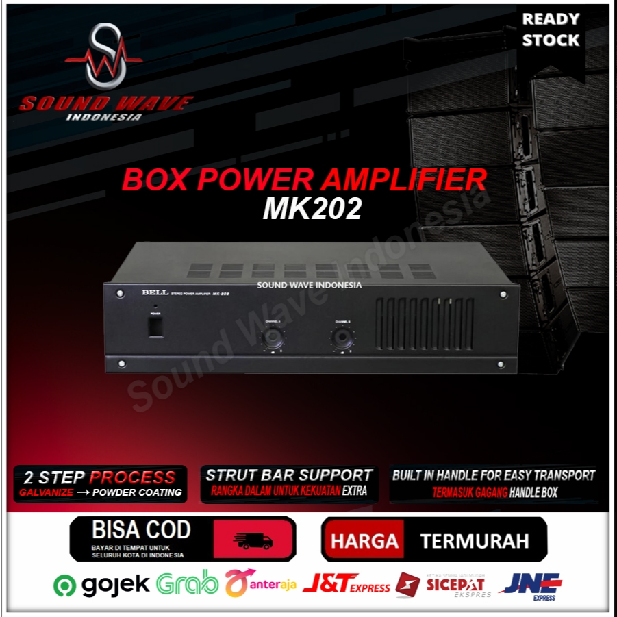 BOX POWER AMPLIFIER BELL MK202