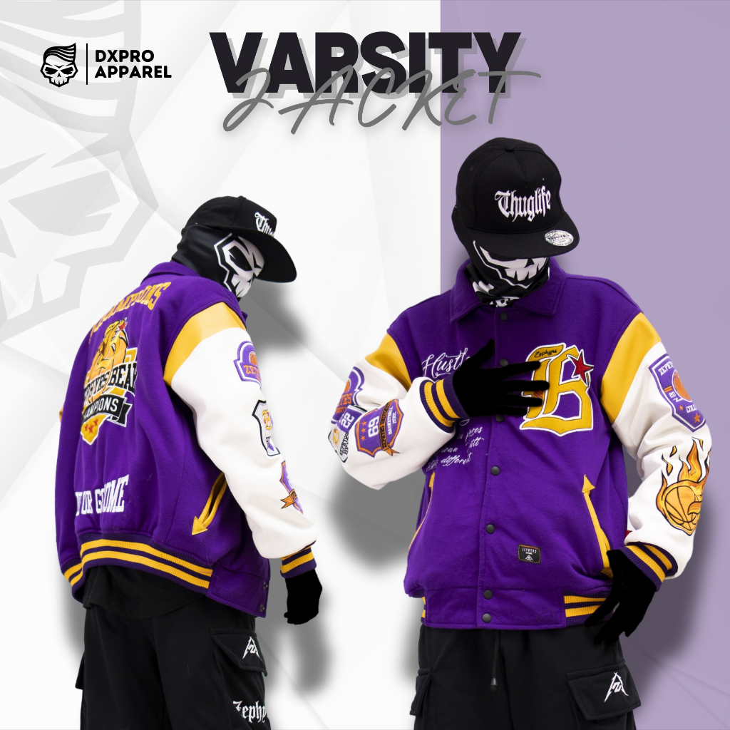 Varsity Jacket Zephyrs Bear Champions