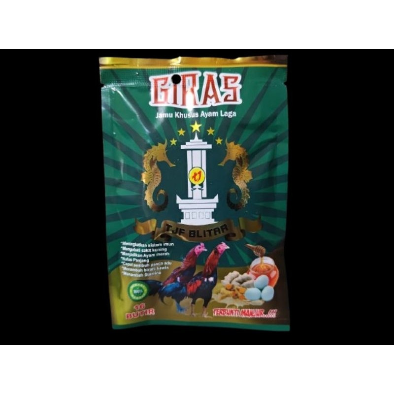 GIRAS JAMU AYAM LAGA ADUAN