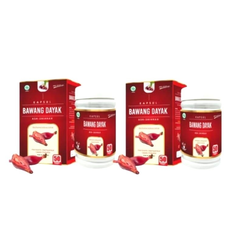 Ekstrak Bawang dayak kapsul ash shihah isi 60 kapsul