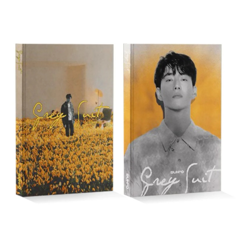 [SEALED] Album Suho EXO Grey Suit Photobook Grey POB Mecima Video Call Event VCE