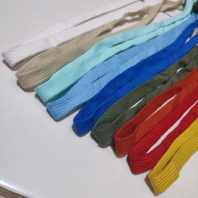 tali hoodie gepeng katun .tali kur gepeng jual meteran