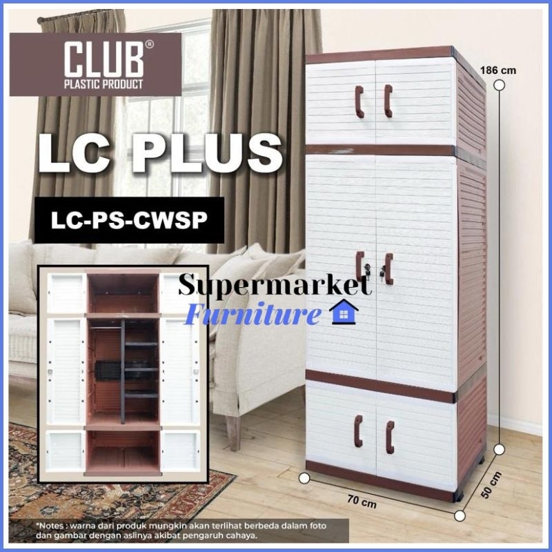CARGO- LEMARI PLASTIK GANTUNG / LEMARI PLASTIK CLUB LC PLUS