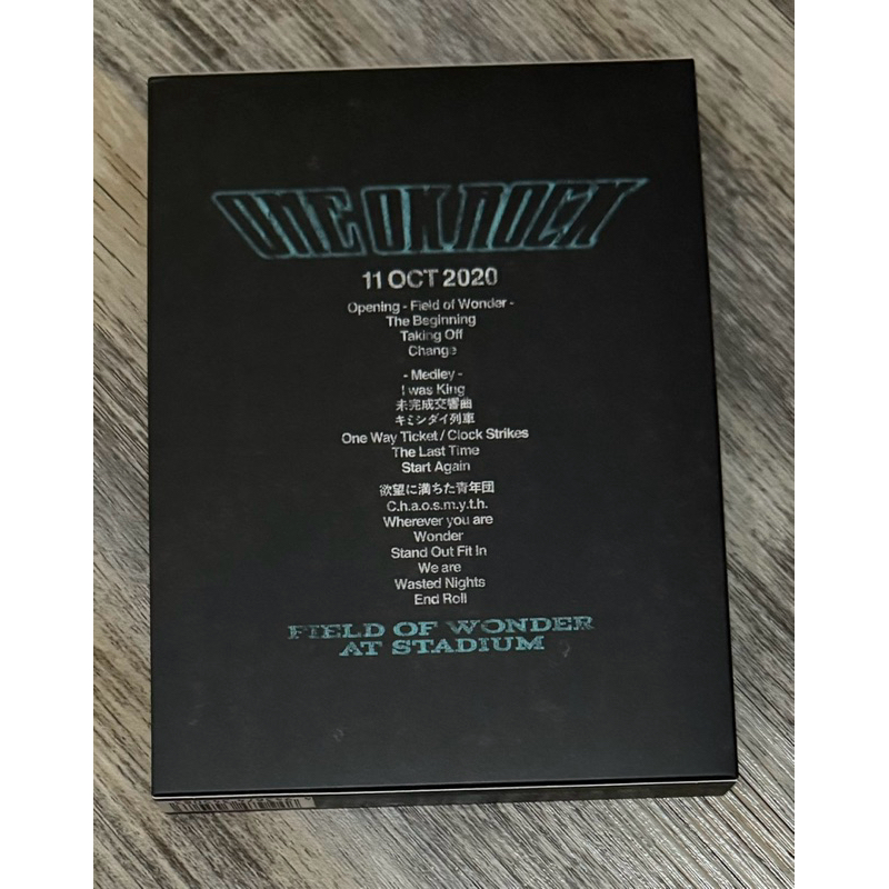 ONE OK ROCK 2020 Field of Wonder at Stadium DVD