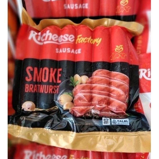 

Richeese Sosis Bratwurst isi 6pcs