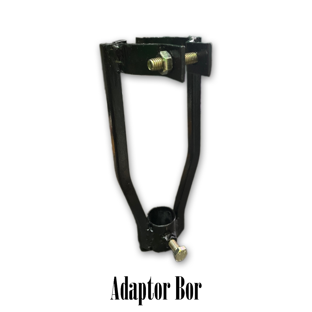 DUDUKAN BOR BOBOK KAYU +mata bor bobok 8mm Adaptor bor bobok kayu dengan mata bor bobok kayu 8mm