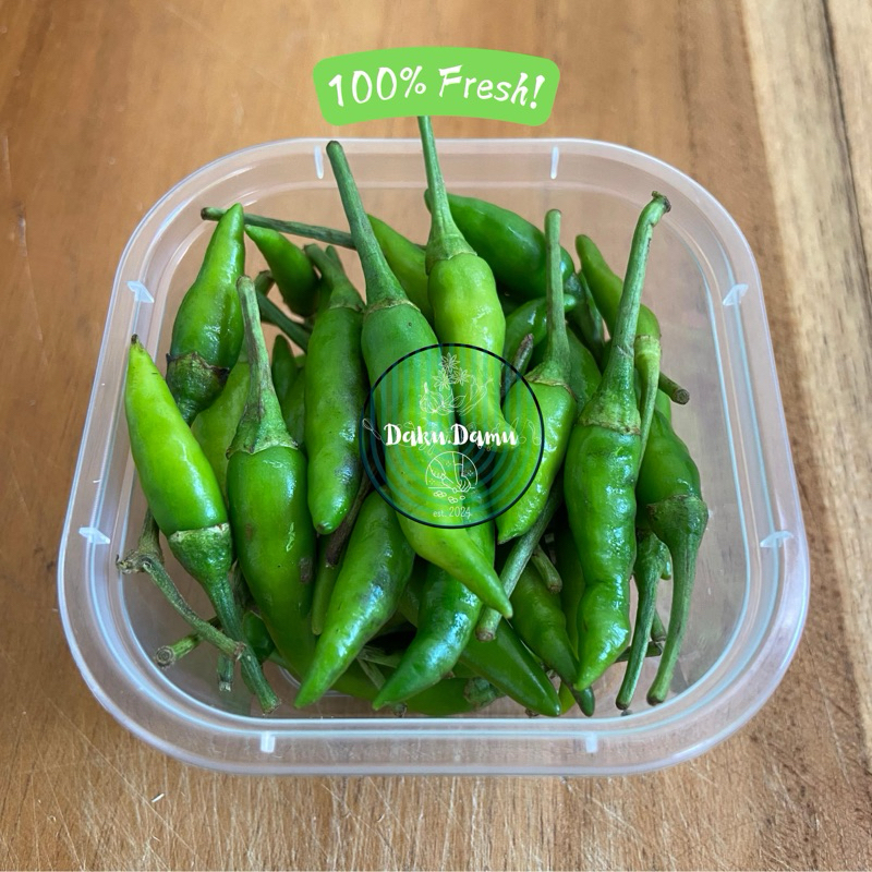 

KIRIM INSTANT/SAMEDAY Cabe Rawit Hijau / Cengek 50gr