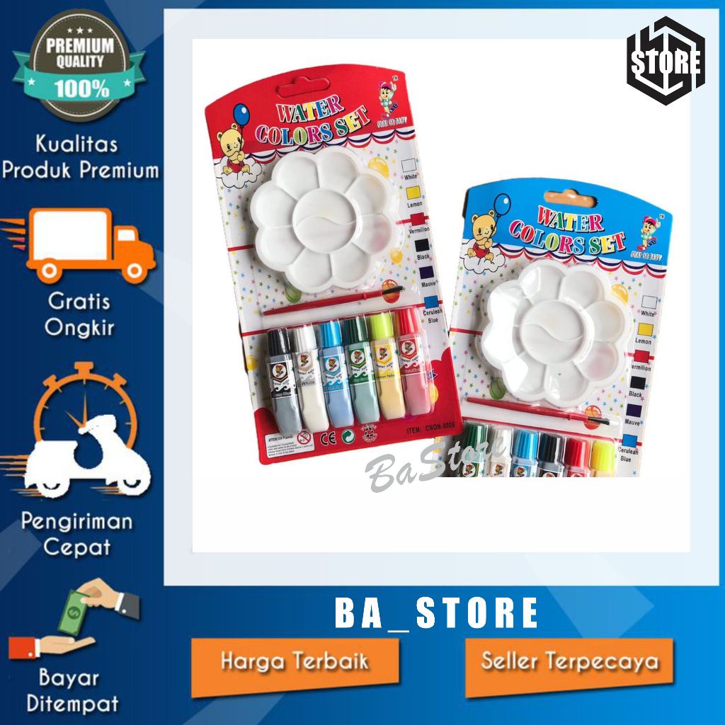 

Cat Air 6 Warna Davis | Cat Lukis | Cat Kerajinan