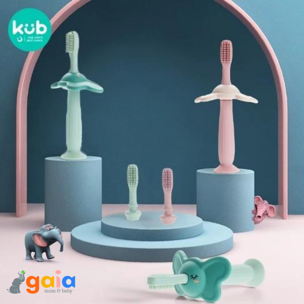 KUB Elephant Children Toothbrush | Sikat Gigi Anak
