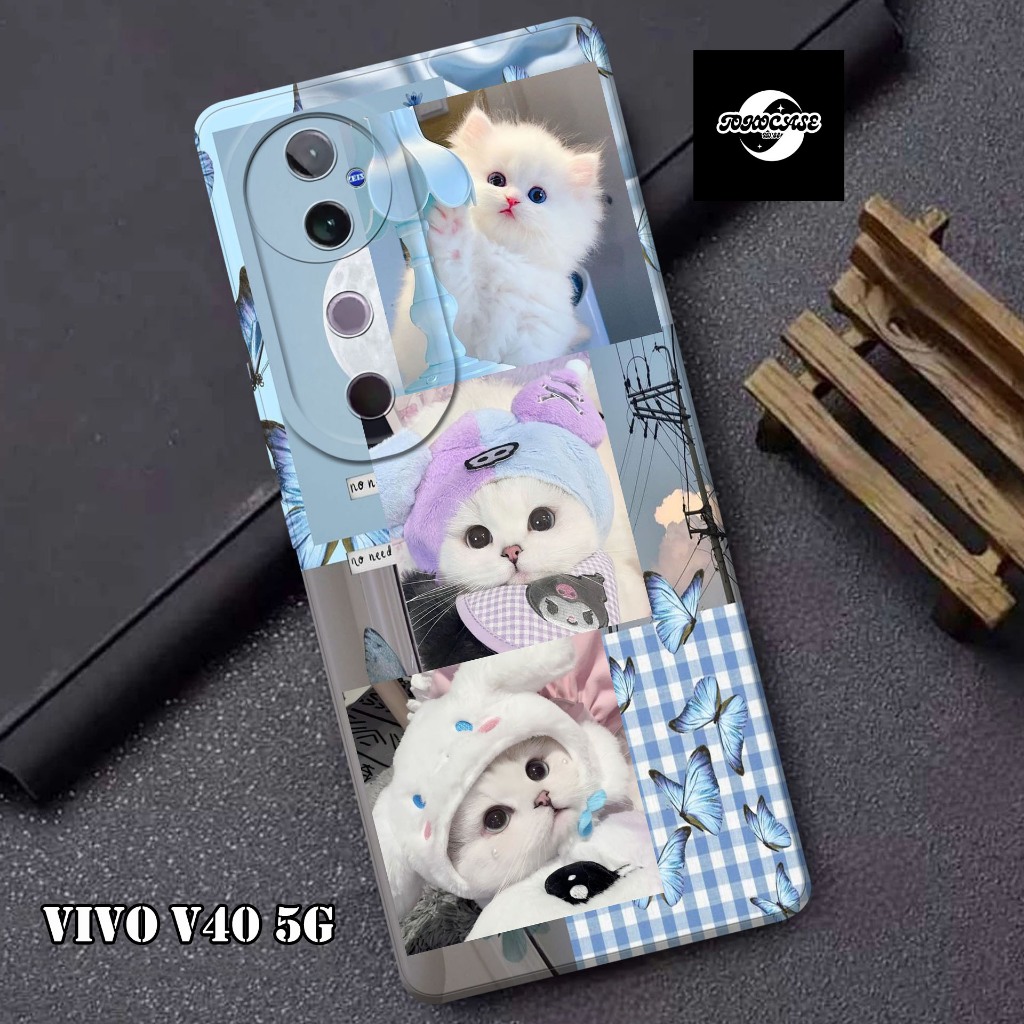 Case Vivo V40 5G - Type lainya via chat - Terbaru - [tokocase.id] - Karakter - Softcase - Procamera 