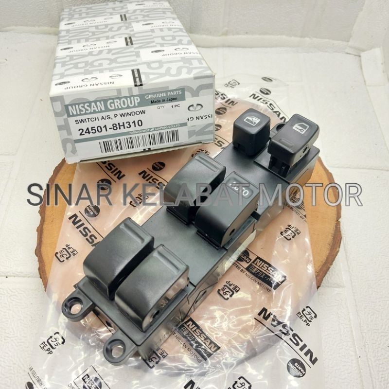 SWITCH SAKLAR POWER WINDOW MASTER POWER WINDOW NISSAN XTRAIL T30 OLD NAVARA D22 ORIGINAL