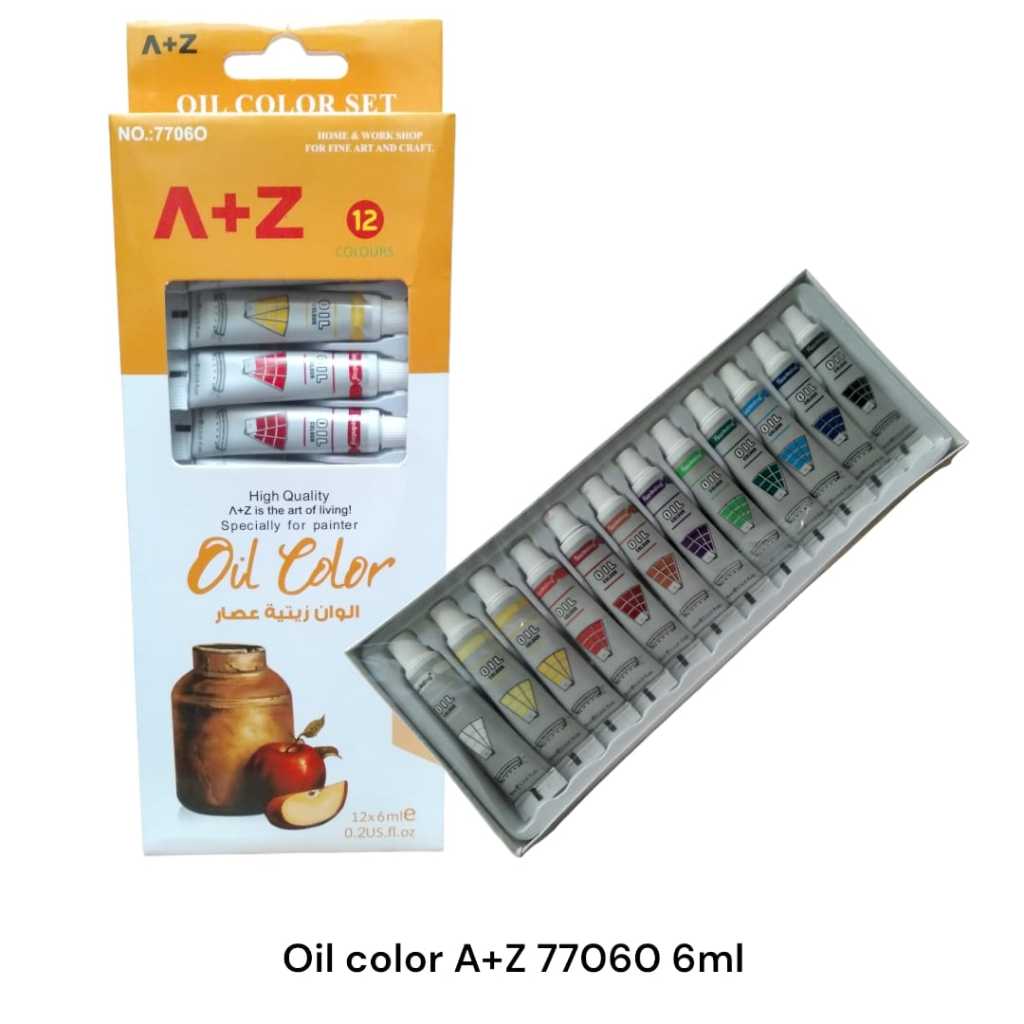 

Cat Minyak Lukis 12 Warna Oil Color