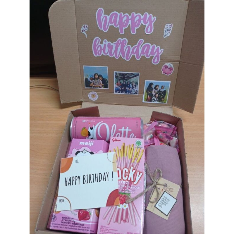 

kado ulang tahun pacar sultan serba pink/gift,valentine,anniversary