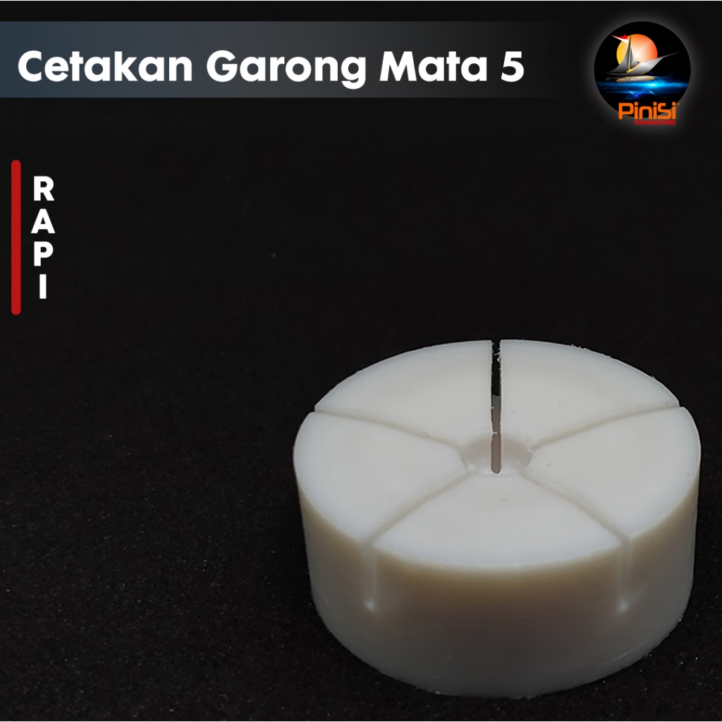 Cetakan Kail Pancing Garong Mata 5 Ikan Baronang, Ikan Belanak, Ikan Nila