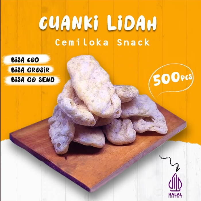 

BISA COD - Cuanki Lidah Isi 500 pcs - Cuanki - Toping Seblak - Baso Aci - Bakso - Mie Instan - Cuanki - Baso Cuanki - Kerupuk Seblak