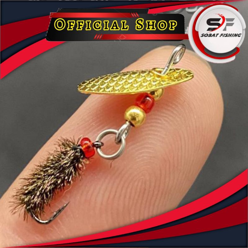 Lure rayap / mini casting lure ikan wader, nila, red devil, betik