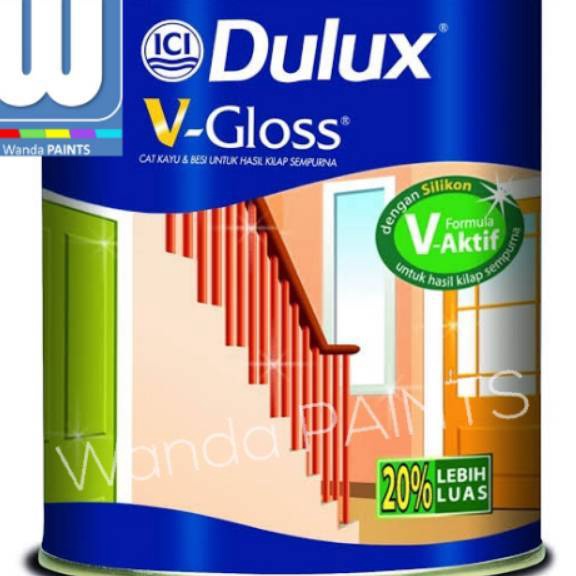 

TUNGGU APALAGI CAT MINYAK DULUX V GLOSS 1 KG WARNA STANDARD