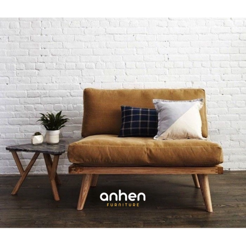 Sofa Santai Jati Minimalis / Lazy Chair / Kursi Santai Jati / Kursi Malas Jati