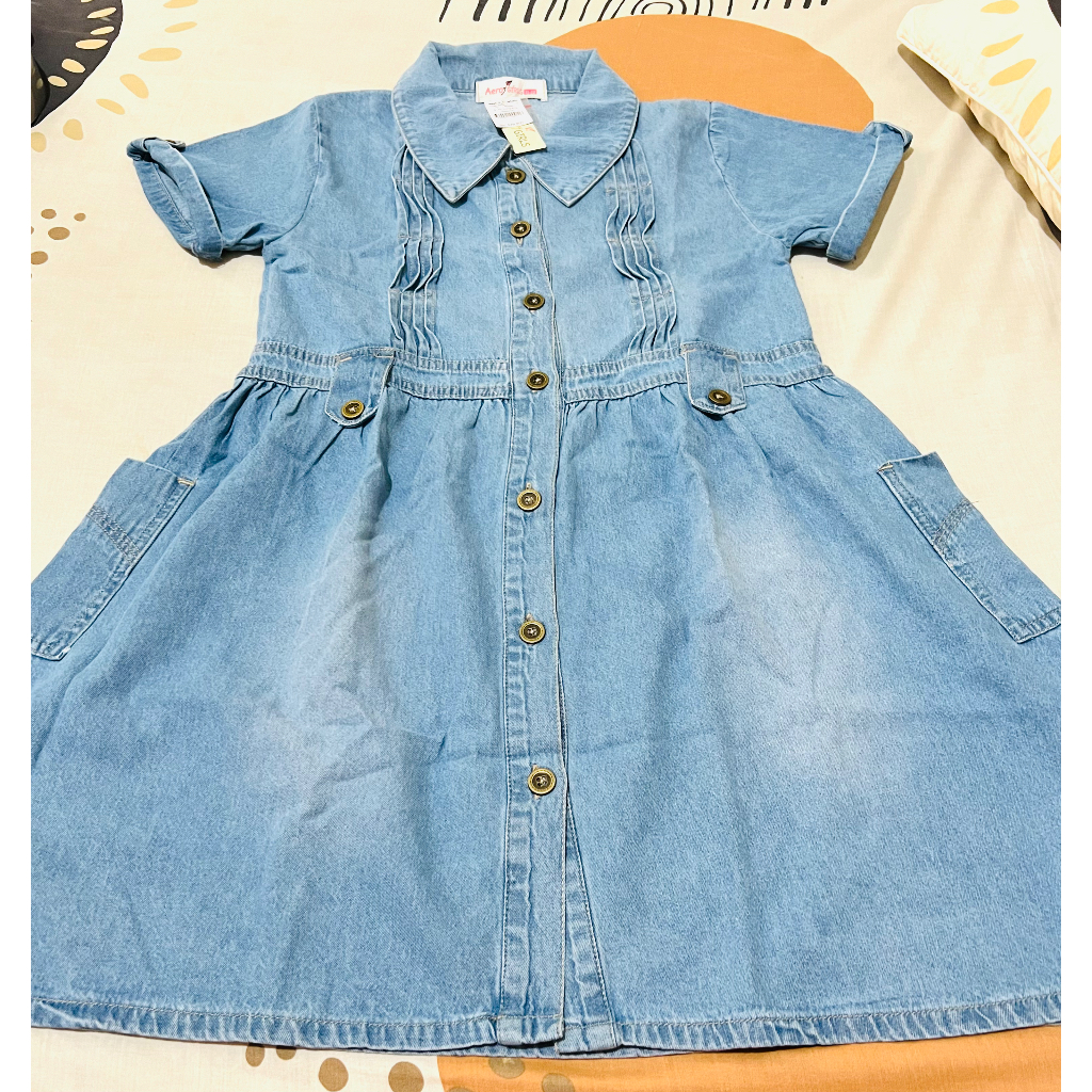 Dress Denim Anak Perempuan Merek Aero Matahari