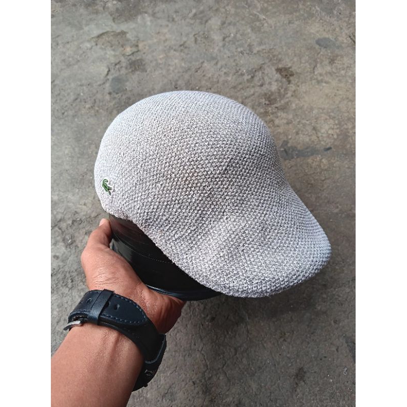 Topi Copet / Flat Caps Lacoste