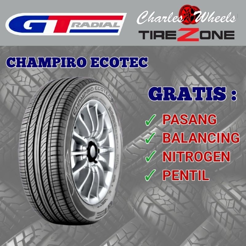 BAN BARU 185/65 R15 GT RADIAL CHAMPIRO ECOTEC