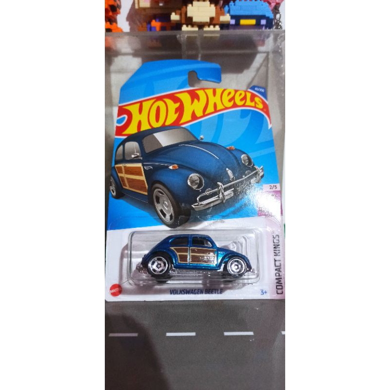 HOTWHEELS VOLKSWAGEN BEETLE BLUE LANGKA(VW)