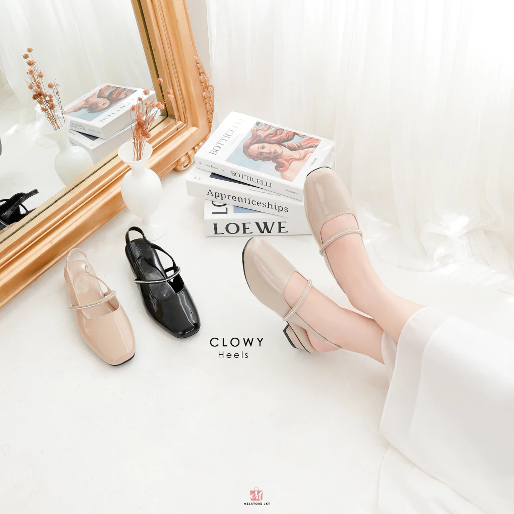 Damelia Melstore Jkt Clowy Mules Flatshoes Melstore Jkt Official Store | flatshoes wanita | mules