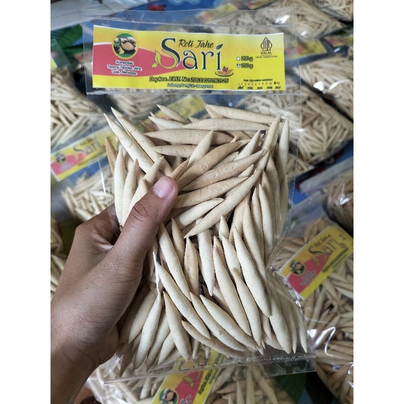 

Roti Jahe SARI (Stik Jahe SARI) Kemasan 250 gram