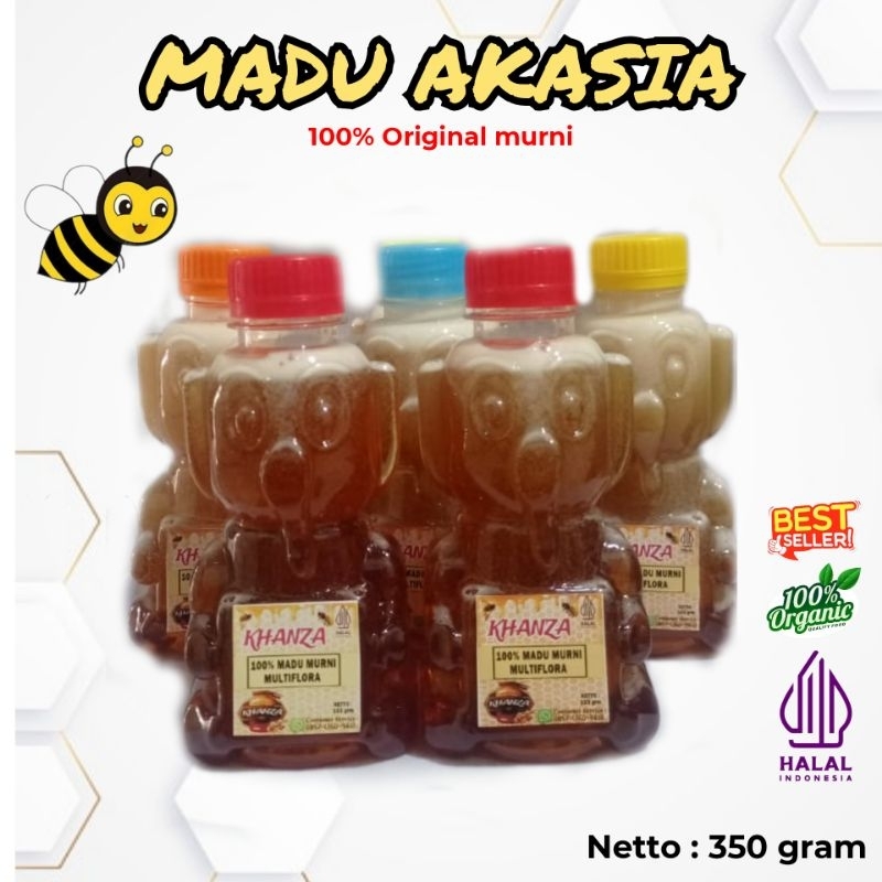 

Madu Akasia Carpa, 100% Madu Murni ,Netto 350 gram
