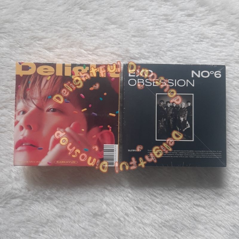 (READY STOCK) EXO KIHNO OBSESSION BAEKHYUN DELIGHT HONEY VERSION